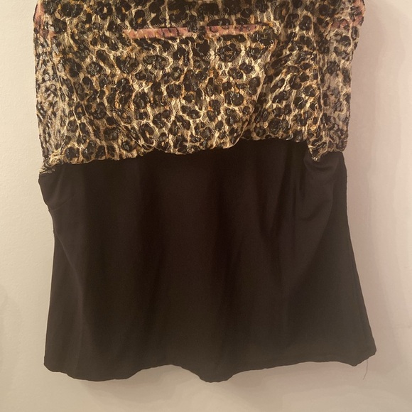Plus size 3x Alfani Cheetah print top - Picture 5 of 5